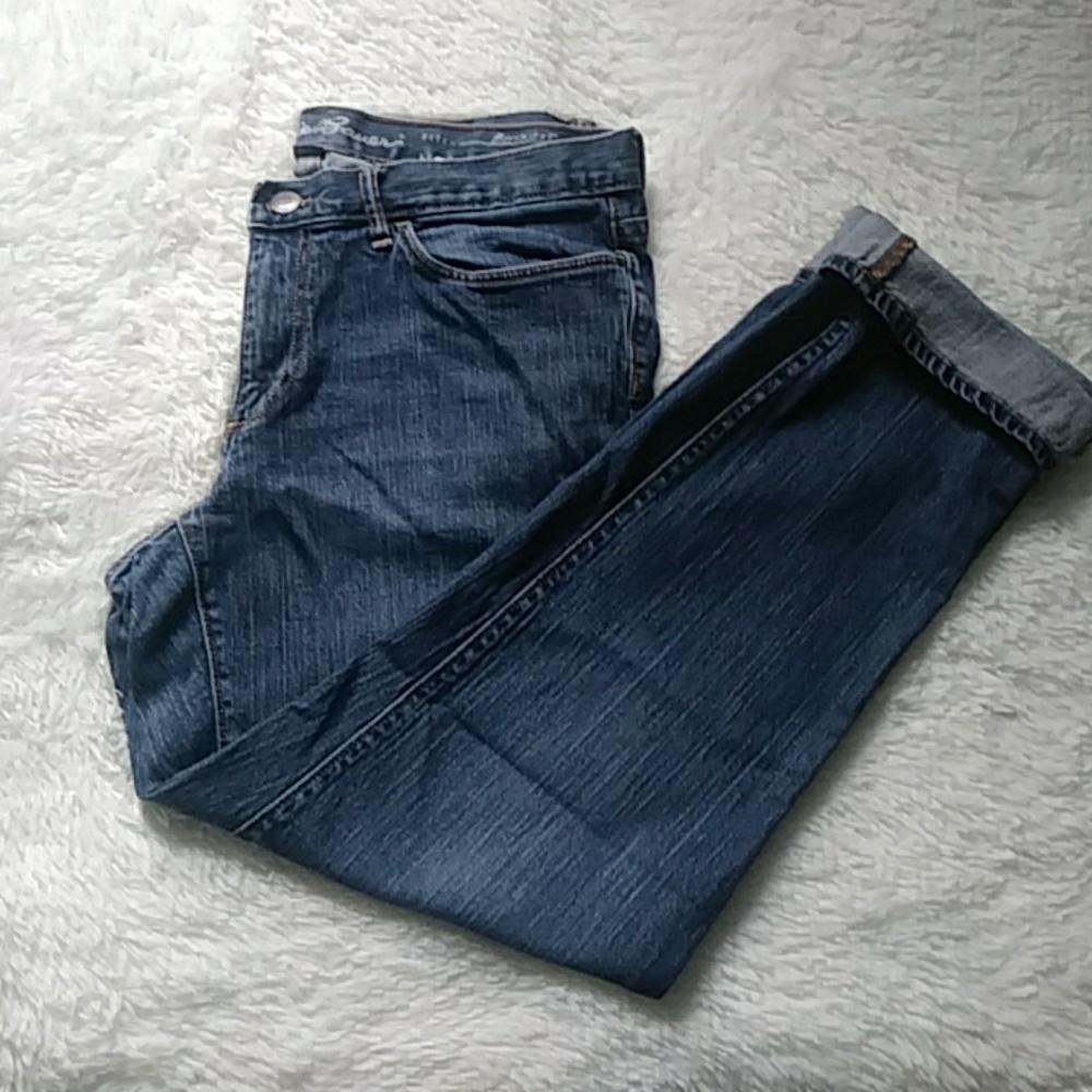 Eddie Bauer relaxed boyfriend jeans